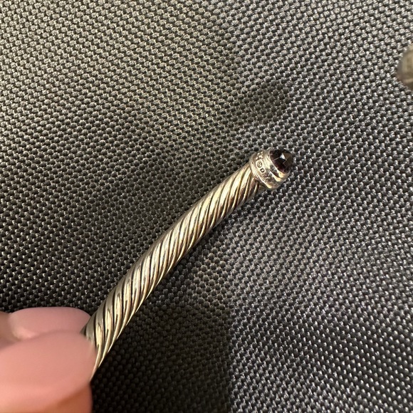 HOLD: David Yurman Amethyst and Diamond Bracelet - Picture 4 of 5